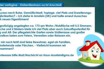 Haus Arnstein - 6 Zimmer, 173 m&sup2;, 510.000&euro; | Angebot:27068000