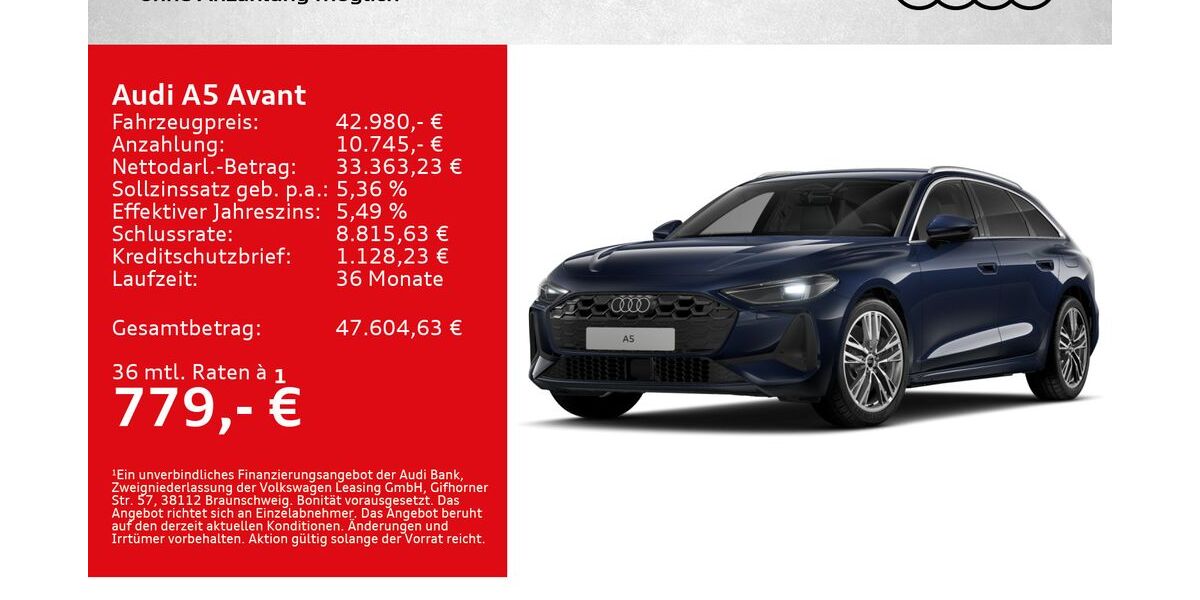Audi A5 25.500 km 42.980 &euro; Kitzingen 97318