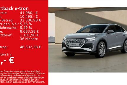 Audi Q4 e-tron 31.000 km 41.980 &euro; Kitzingen 97318