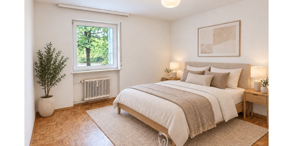 Altersgerecht - Aufzug, Loggia und Tiefgarage – gepflegte 3-Zimmer-Wohnung - Etagenwohnung Höchberg | Angebot:27450926