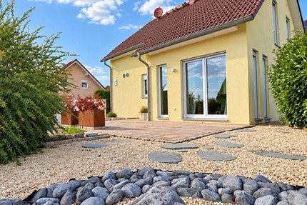 A+ Energieeffizient wohnen im Grünen - Bj 2016: Modernes Einfamilienhaus in Zellingen - Haus zellingen | Angebot:27444941