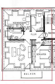 Etagenwohnung Würzburg Grombühl - 3 Zimmer, 75 m&sup2;, 1.100&euro; | Angebot:26875264