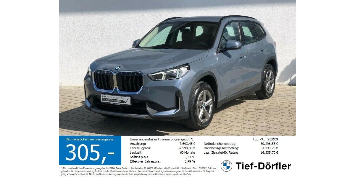 BMW X1 9.460 km 37.890 &euro; Marktsteft 97342