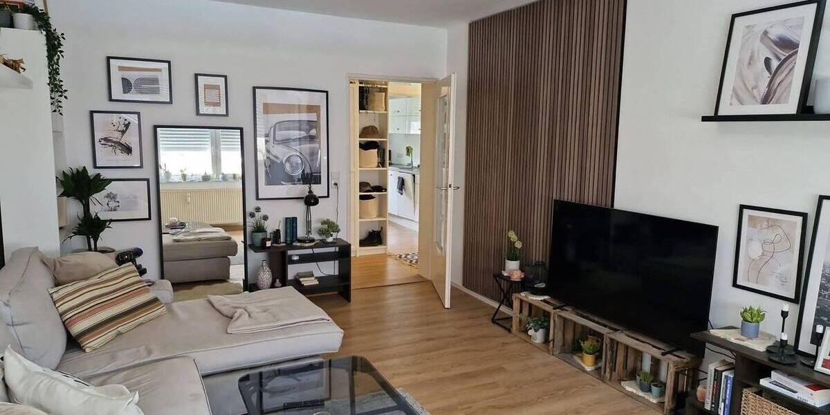 Etagenwohnung Würzburg Sanderau - 2 Zimmer, 58 m&sup2;, 936&euro; | Angebot:26658304