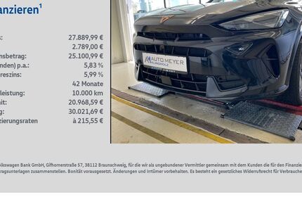 Cupra Formentor 22.554 km 27.890 &euro; Reichenberg 97234