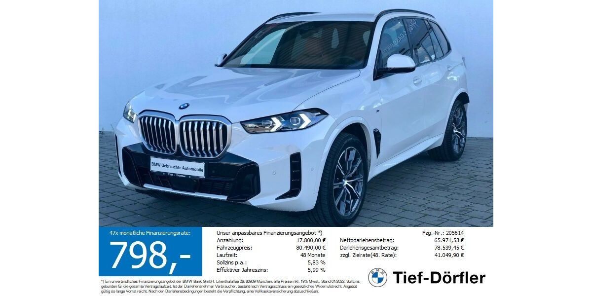 BMW X5 13.498 km 73.690 € Marktsteft 97342