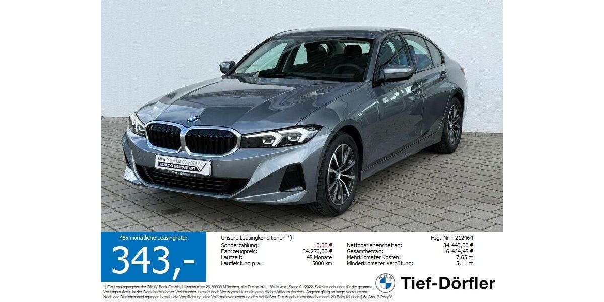BMW 318 13.400 km 33.333 &euro; Marktsteft 97342