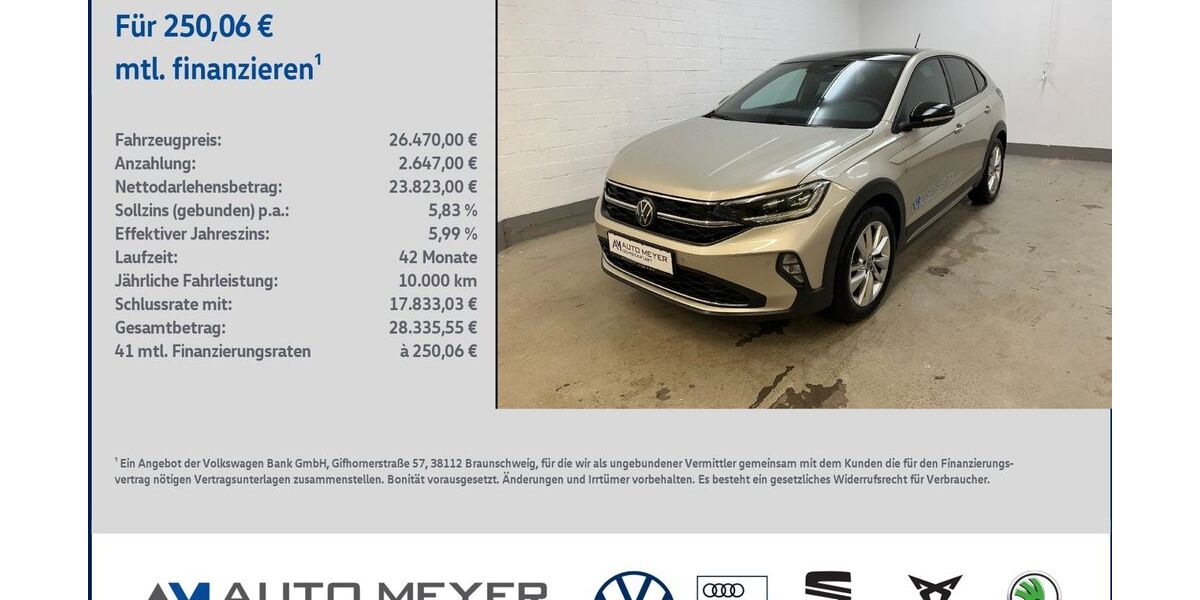 VW Taigo 28.000 km 26.470 &euro; Ochsenfurt 97199