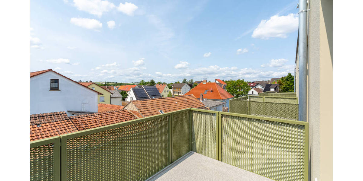 Moderne Neubauwohnung mit Balkon! 1 zimmer