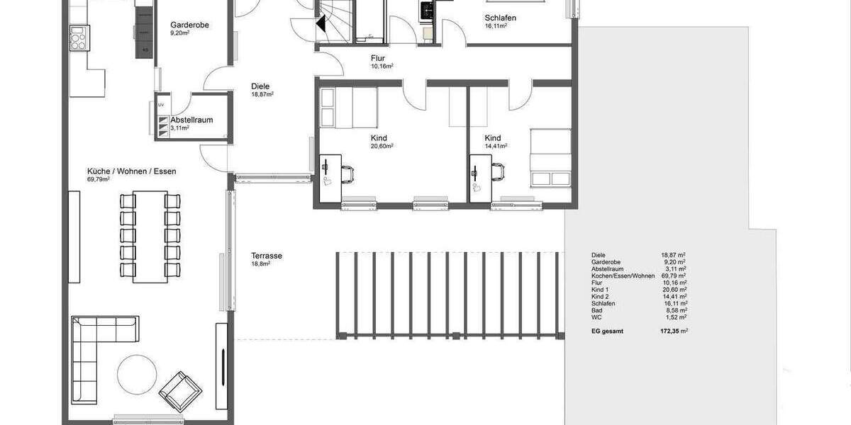 Mehrfamilienhaus, Wohnhaus Würzburg Lindleinsmühle - 4 Zimmer, 172 m&sup2;, 2.300&euro; | Angebot:26641795
