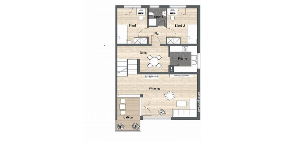 Doppelhaushälfte Zell am Main - 5 Zimmer, 151 m&sup2;, 379.000&euro; | Angebot:26957747