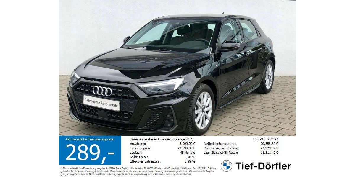 Audi A1 18.930 km 24.590 &euro; Marktsteft 97342