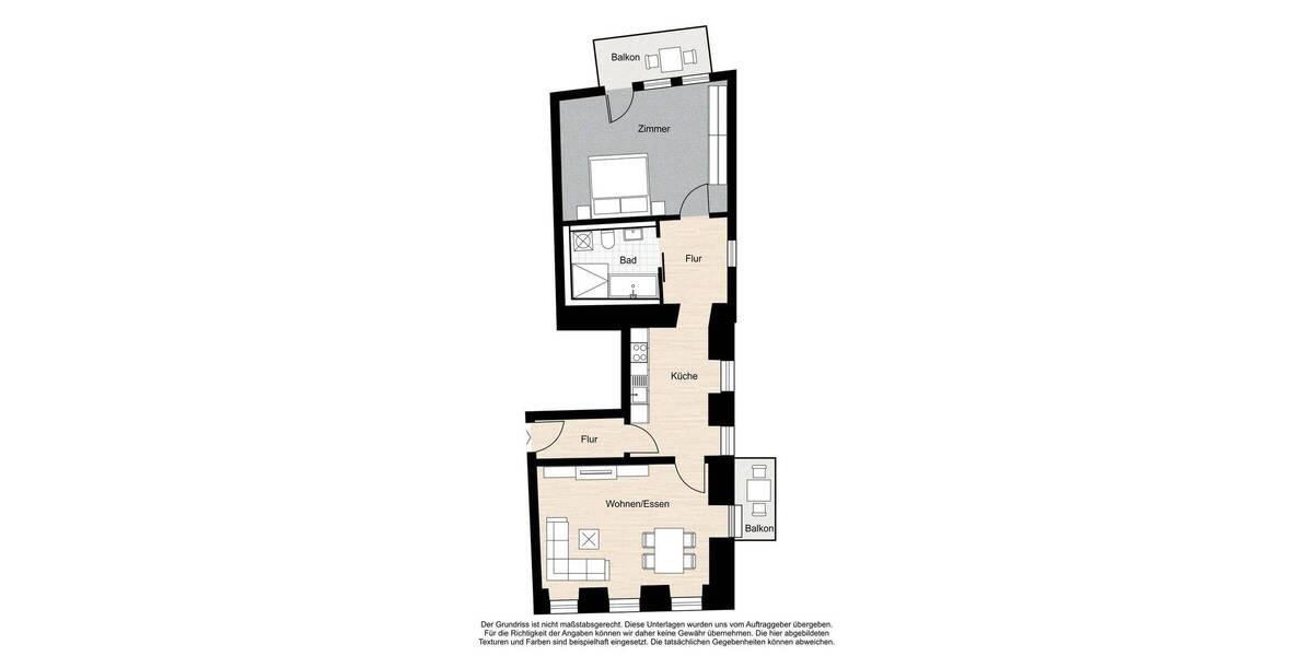 Etagenwohnung Marktbreit - 2 Zimmer, 90 m&sup2;, 298.000&euro; | Angebot:26642235