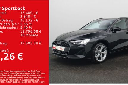 Audi A3 8.000 km 33.480 &euro; Würzburg 97076