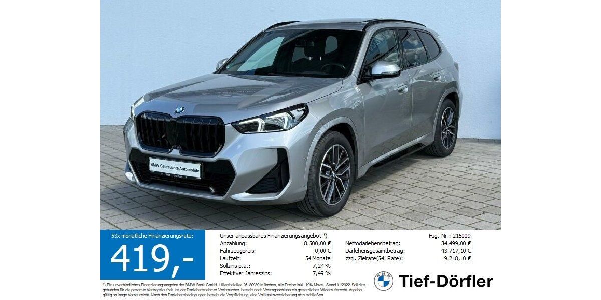 BMW X1 54.580 km 41.090 &euro; Marktsteft 97342