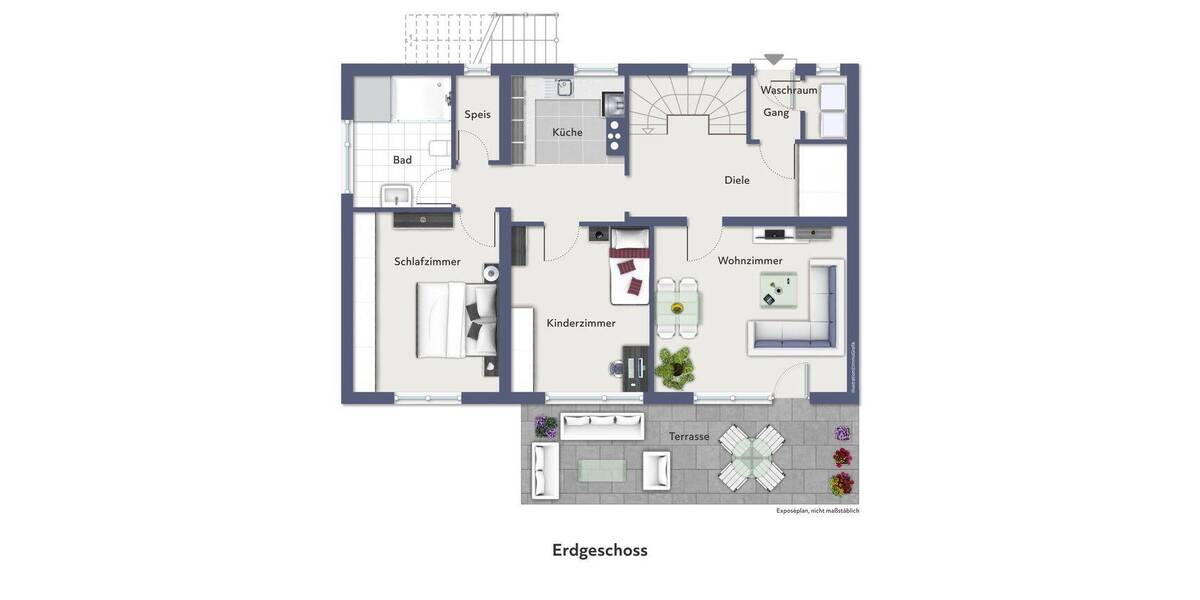 Etagenwohnung Marktbreit - 3 Zimmer, 90 m&sup2;, 900&euro; | Angebot:26910398