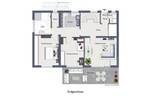 Etagenwohnung Marktbreit - 3 Zimmer, 90 m&sup2;, 900&euro; | Angebot:26910398
