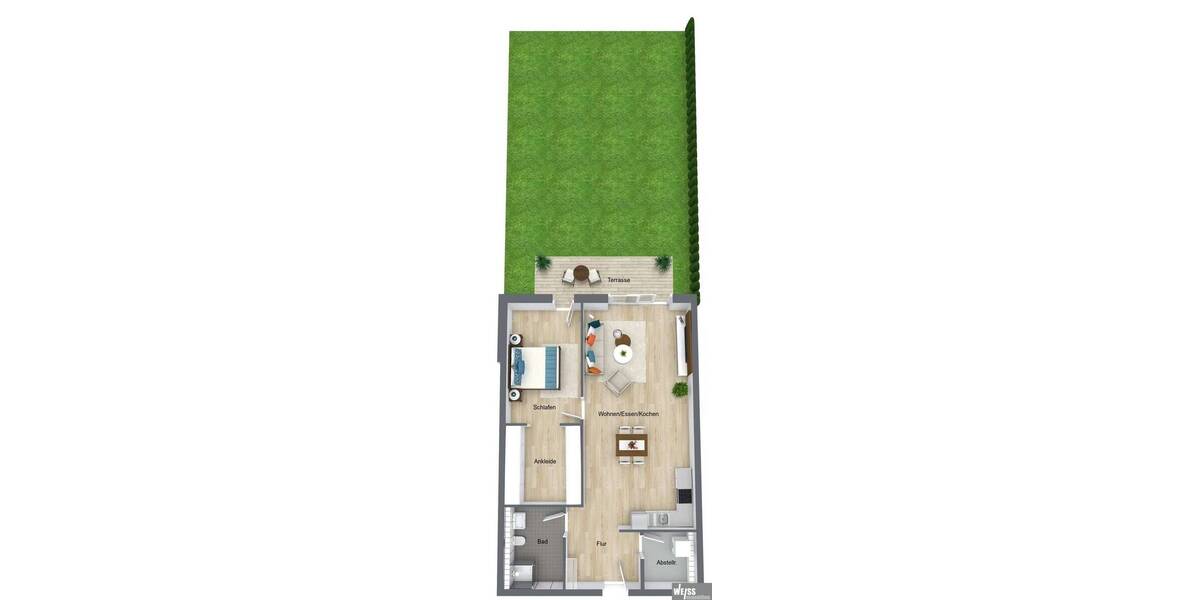 Etagenwohnung Estenfeld - 2 Zimmer, 85 m&sup2;, 940&euro; | Angebot:26875737