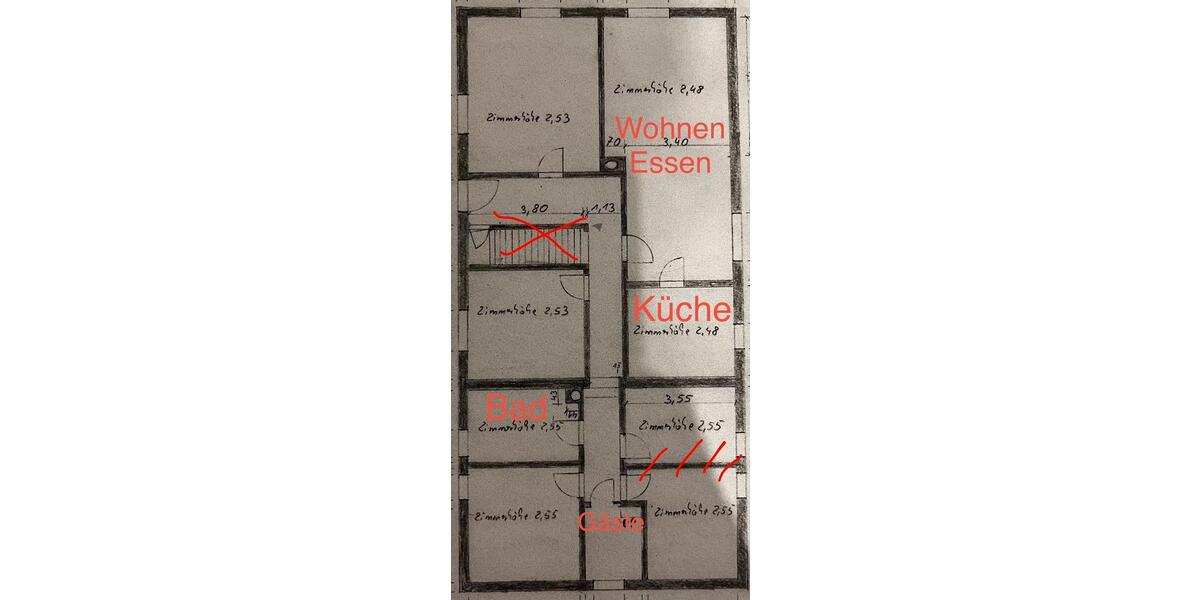 Etagenwohnung Grafenrheinfeld - 5 Zimmer, 135 m&sup2;, 1.200&euro; | Angebot:26329453