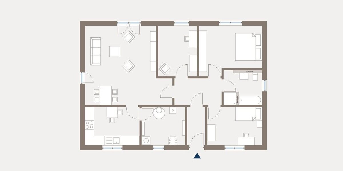 Attraktiver Bungalow nach Ihren Wünschen in Geroldshausen - Bungalow Geroldshausen Moos | Angebot:27355780