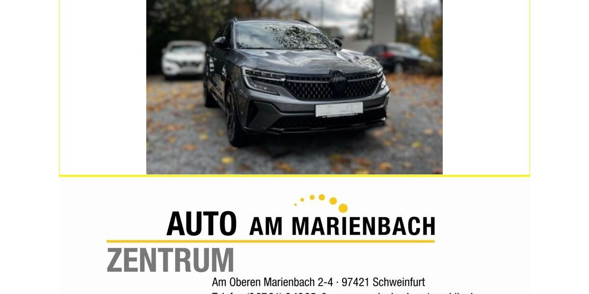 Renault Espace 26.990 km 36.480 &euro; Grafenrheinfeld 97506