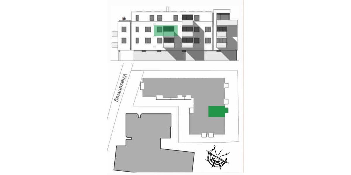Etagenwohnung Randersacker - 2 Zimmer, 47 m&sup2;, 940&euro; | Angebot:26267699