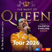 THE MUSIC OF QUEEN LIVE 12.04.2026 CONGRESS CENTRUM WÜRZBURG