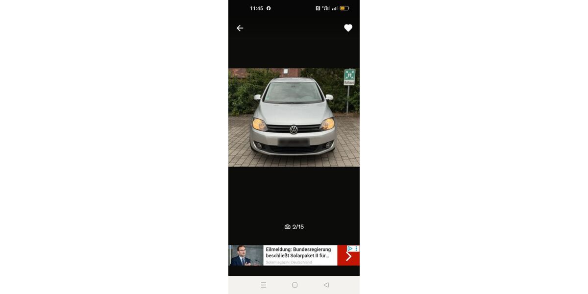 VW Golf Plus 160.000 km 3.400 &euro; Würzburg 97084