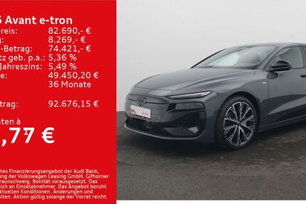 Audi A6 e-tron 3.000 km 82.690 &euro; Würzburg 97076