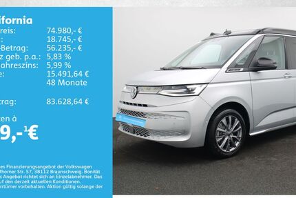 VW T7 California 9.000 km 73.180 &euro; Würzburg 97076