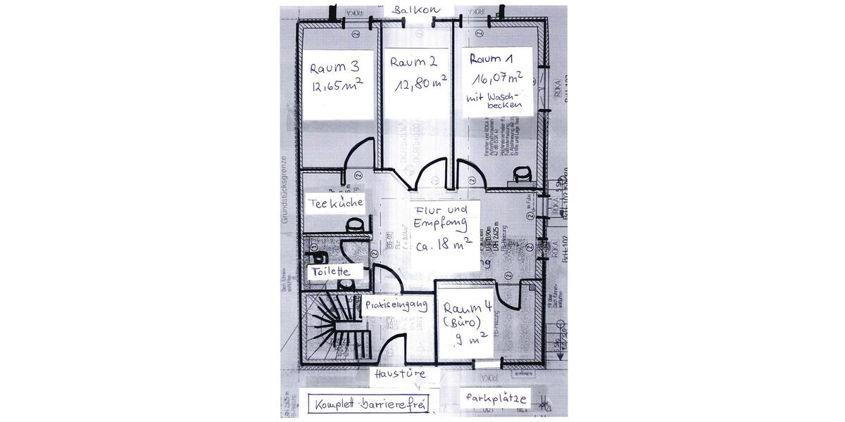 Erdgeschoßwohnung Ochsenfurt - 4 Zimmer, 80 m&sup2;, 1.200&euro; | Angebot:25784390