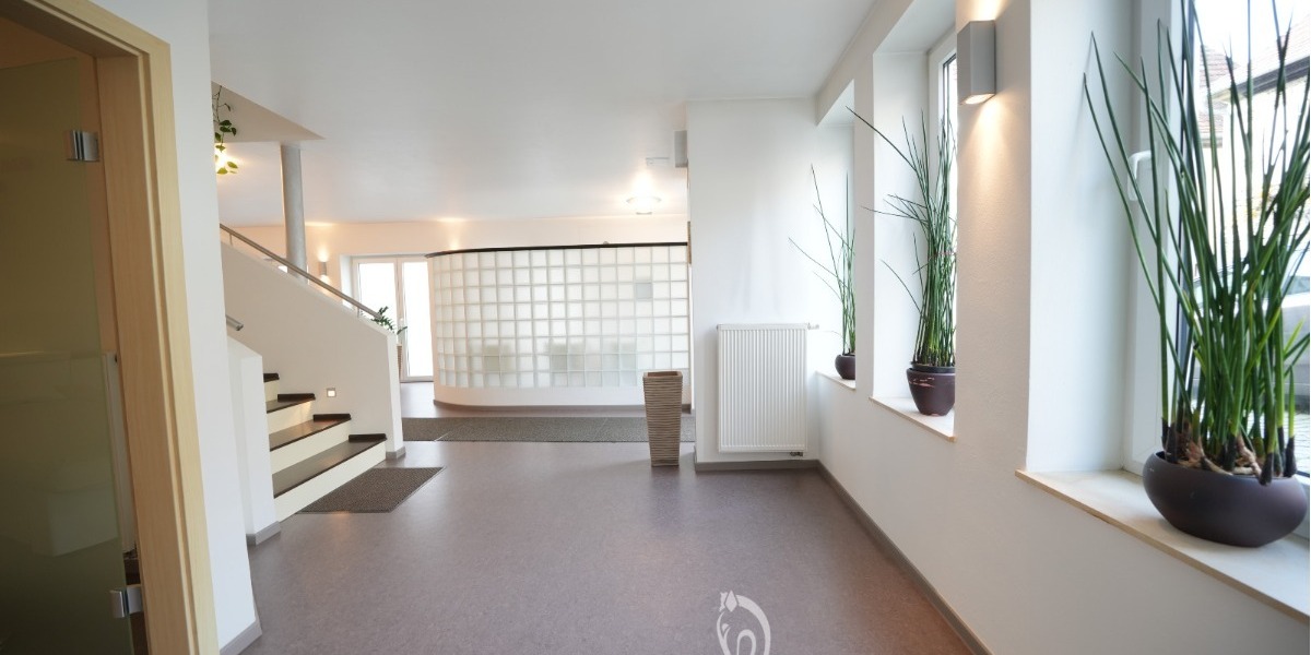 Nur 20 Minuten von Würzburg in Arnstein: Hochwertige Physiopraxis & vermietete 4-Zimmer-DG-Wohnung - Gewerbeobjekt Würzburg Würzburg | Angebot:26670132