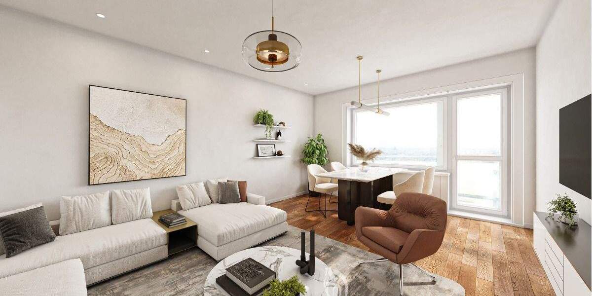 +reserviert+ Seniorengerechter Zugang, 2-Zimmer-Wohnung mit Aufzug, Südbalkon und 1 TG-Stellplatz 2 zimmer