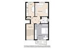 Etagenwohnung Würzburg Frauenland - 2 Zimmer, 57 m&sup2;, 245.000&euro; | Angebot:26016144