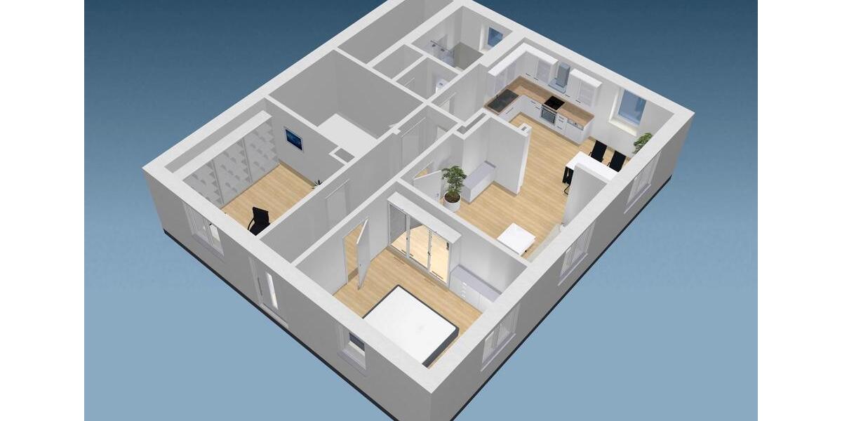Erdgeschoßwohnung Werneck - 3 Zimmer, 85 m&sup2;, 1.100&euro; | Angebot:24370156