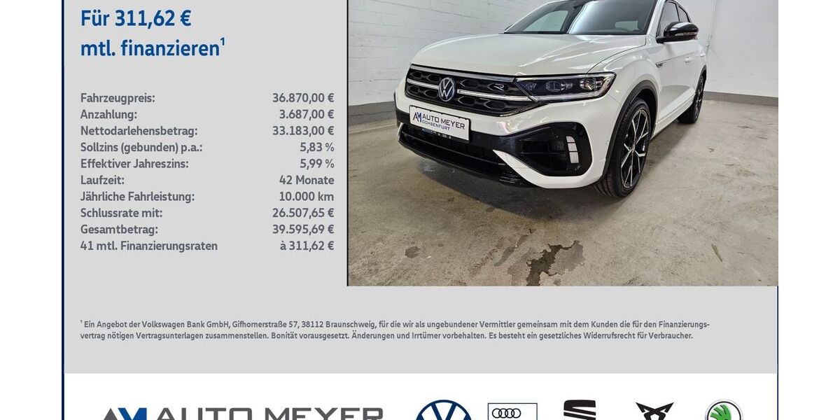 VW T-Roc 33.500 km 36.870 &euro; Ochsenfurt 97199