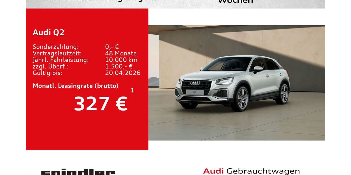 Audi Q2 12.500 km 36.480 &euro; Würzburg 97076