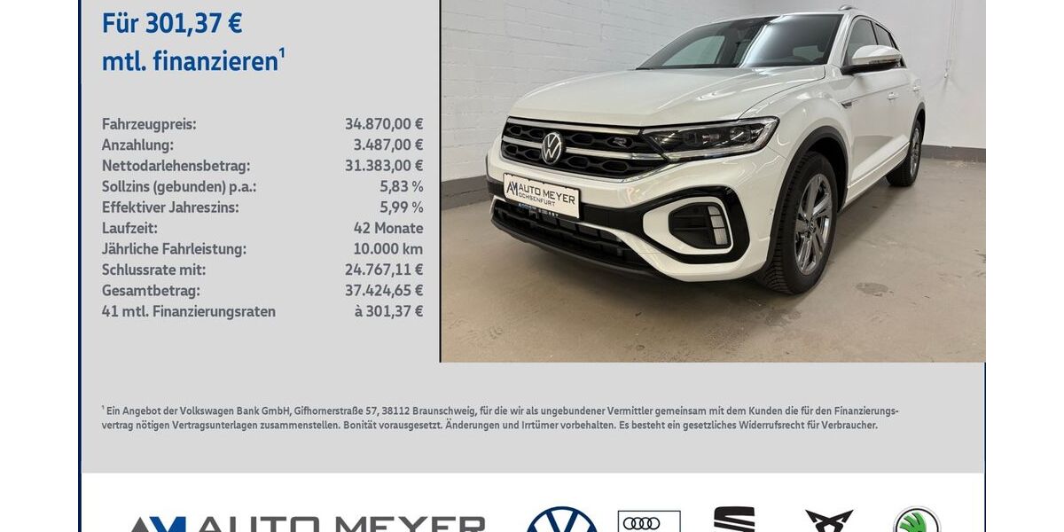 VW T-Roc 9.000 km 34.870 &euro; Ochsenfurt 97199