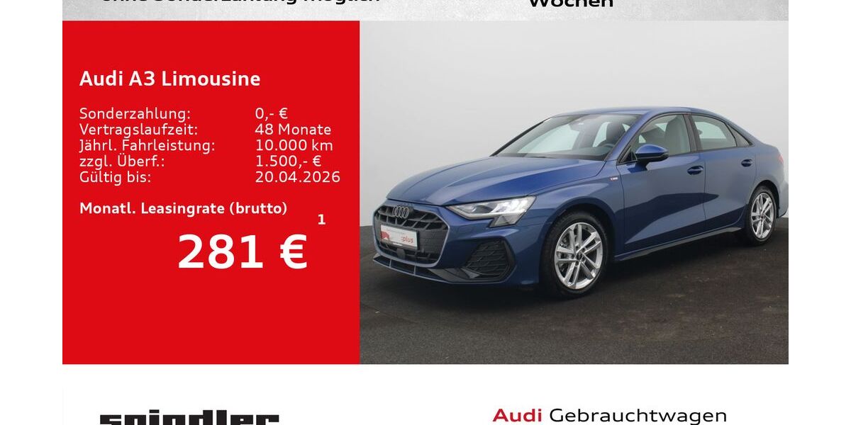 Audi A3 29.000 km 33.680 &euro; Würzburg 97076