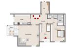 Etagenwohnung Höchberg - 3.5 Zimmer, 81 m&sup2;, 1.250&euro; | Angebot:26155361