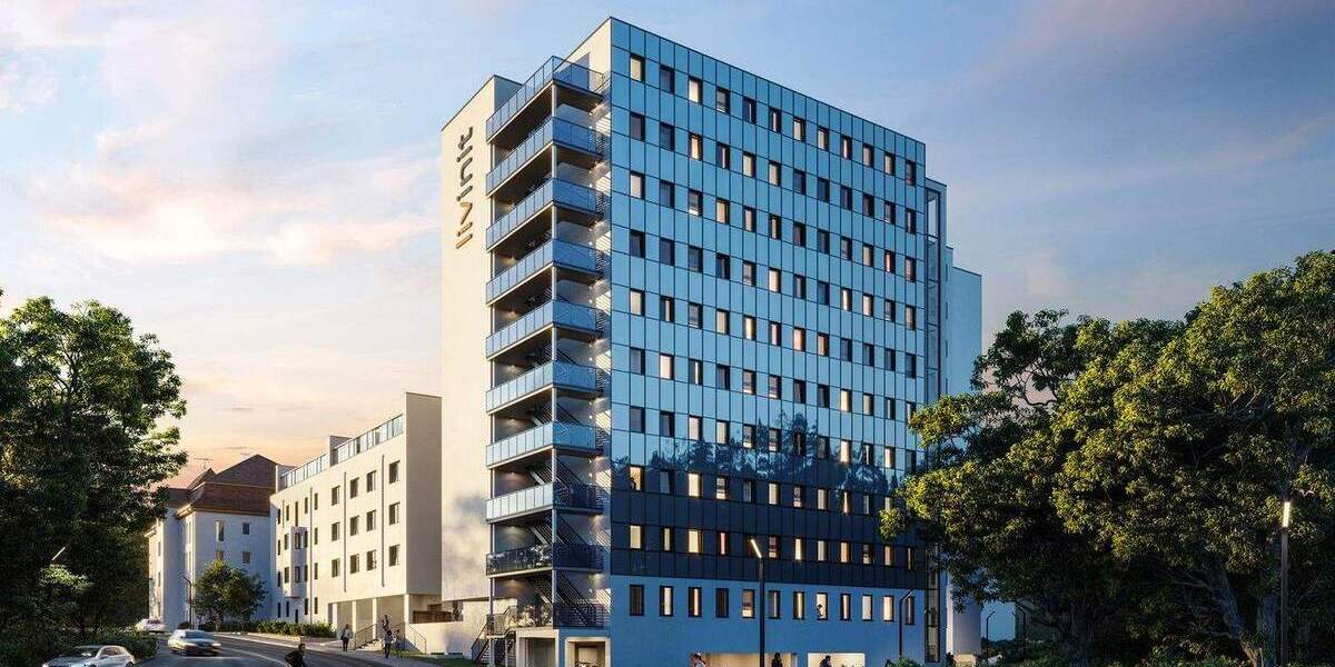 Etagenwohnung Würzburg Grombühl - 2 Zimmer, 59 m&sup2;, 349.900&euro; | Angebot:25667370