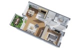 Altersgerecht Wohnen Helle 2-Zimmer-Wohnung mit Balkon, Aufzug und Stellplatz - Etagenwohnung Würzburg Zellerau | Angebot:27134349