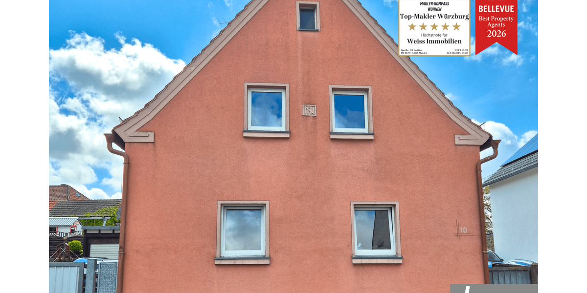 Einfamilienhaus Waldbüttelbrunn - 3 Zimmer, 72 m&sup2;, 880&euro; | Angebot:26564110