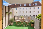 Altersgerecht, Aufzug und Stellplatz: Helle 2-Zimmer-Wohnung mit Balkonloggia - Etagenwohnung Würzburg Zellerau | Angebot:27134349