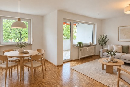 Altersgerecht - Aufzug, Loggia und Tiefgarage – gepflegte 3-Zimmer-Wohnung - Wohnung Höchberg | Angebot:27450926