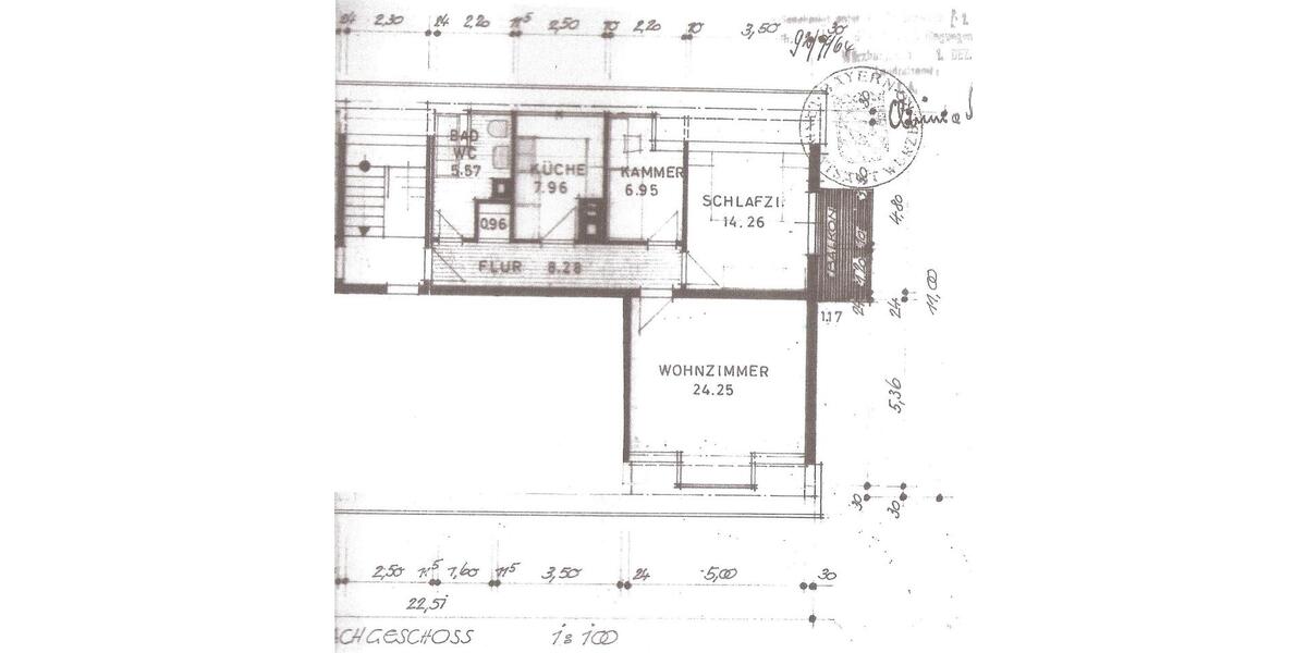 Dachgeschoßwohnung Gerbrunn - 3 Zimmer, 71 m&sup2;, 860&euro; | Angebot:26665642