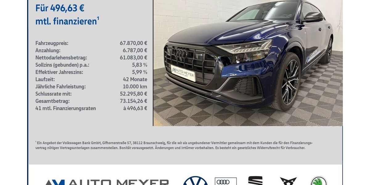 Audi Q8 39.000 km 67.870 &euro; Ochsenfurt 97199