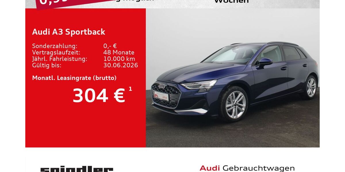 Audi A3 18.500 km 34.980 &euro; Würzburg 97076