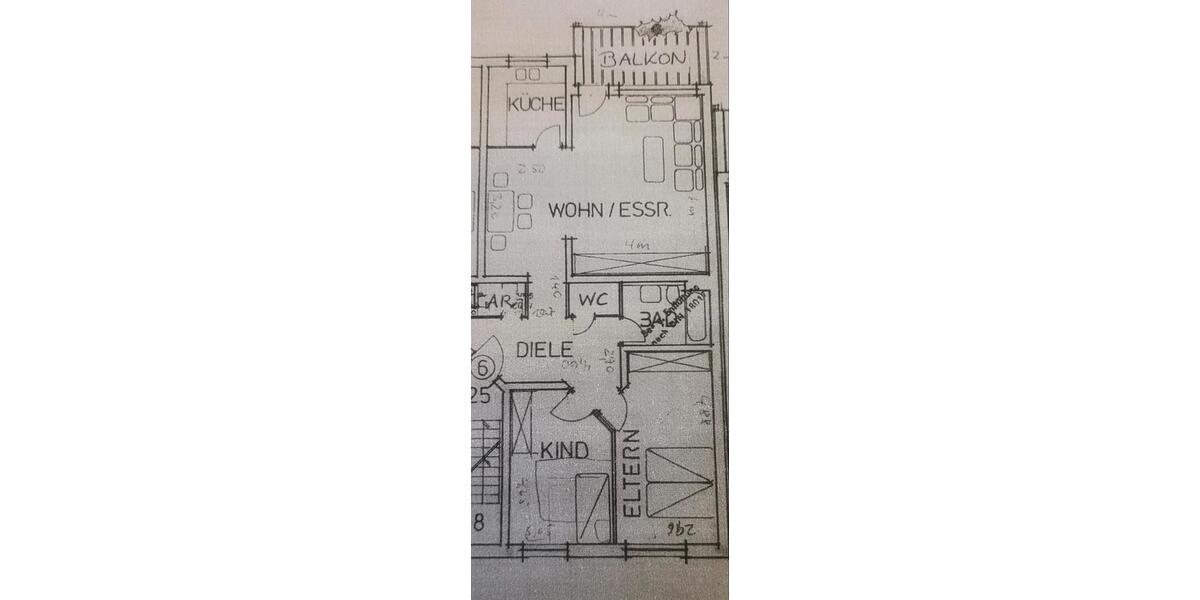 Etagenwohnung Reichenberg - 3 Zimmer, 95 m&sup2;, 260.000&euro; | Angebot:26039111