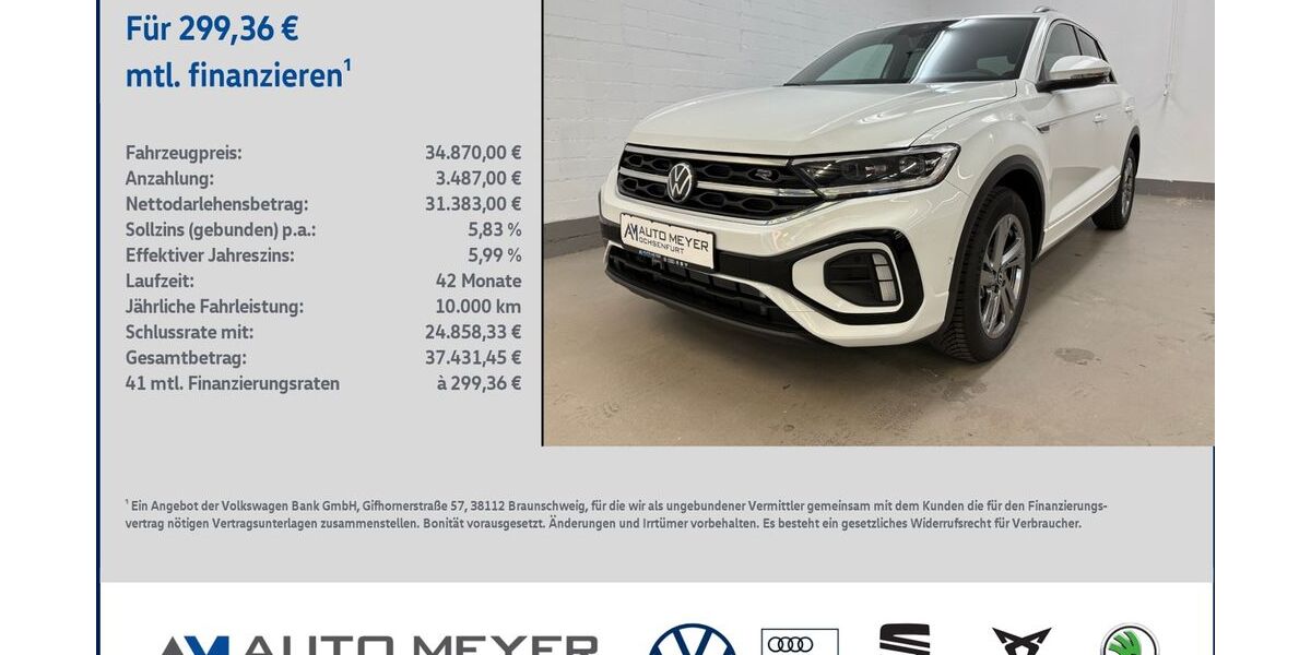 VW T-Roc 5.000 km 34.870 &euro; Ochsenfurt 97199